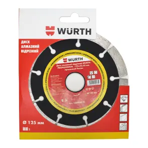 Диск алмазный отрезной PROFESSIONAL, Ø125мм x 1.4мм №2