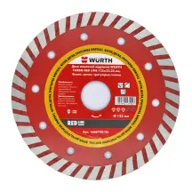 Диск алмазний відрізний TURBO RED LINE, Ø125мм x 1.4мм