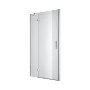 K100DC Душові двері KVADRO 1000х1950 мм Chrome Clear №1