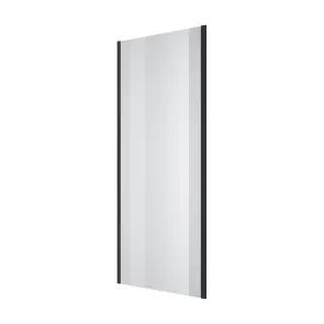 Бічна панель Line Pro 800мм, black matt, скло 6мм прозоре №1