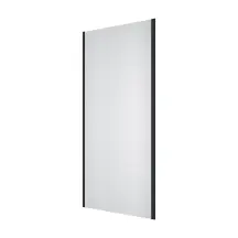 Бічна панель Line Pro 900мм, black matt, скло 6мм grape