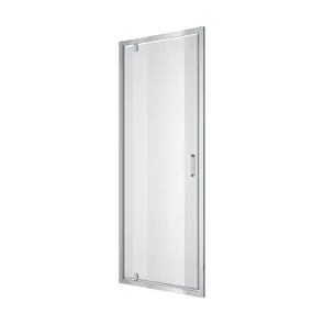 Душові двері відкривні, одноелементні Line Pro 800 мм, chrome, скло 6мм clear №1