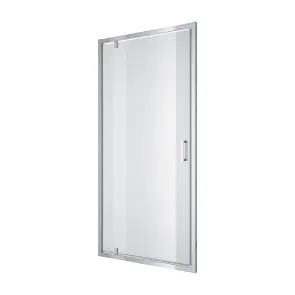Душові двері відкривні, одноелементні Line Pro 1000 мм, chrome, скло 6мм clear №1