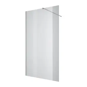 Нерухома стінка Walk-IN 1200х2000мм chrome, скло 8мм clear №1