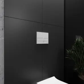 Інсталяція Koller Pool Dune 1200SL + Neon White панель змиву + підвісний унітаз Round Smart з сидінням Soft-close ( змив Tornado 3,0 ) №6
