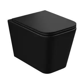 Інсталяція Koller Pool Dune 1200SL + Neon Black / Chrome панель змиву + підвісний унітаз KVADRO Black matt з сидінням Soft-close (змив Торнадо) №3