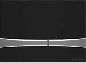 Інсталяція Koller Pool Dune 1200SL + Іntegro Cosmo Black / Chrome панель змиву + підвісний унітаз KVADRO START Black matt з сидінням Soft-close (змив Торнадо) №3