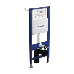 Інсталяція KollerPool AQUA LINE + TWIST Black панель змиву + підвісний унітаз ROUND з сидінням Soft-close ( змив Tornado ) №2