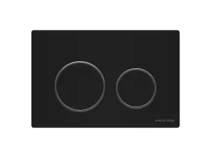 Інсталяція KollerPool AQUA LINE + TWIST Black панель змиву + підвісний унітаз ROUND з сидінням Soft-close ( змив Tornado ) №5