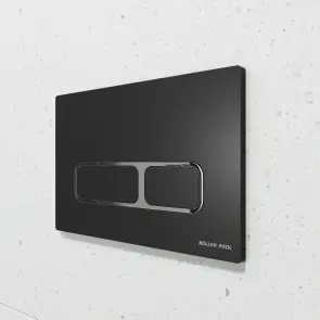 Інсталяція KollerPool AQUA LINE + EDGE Black панель змиву + підвісний унітаз KVADRO з сидінням Soft-close ( змив Tornado ) №7
