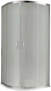 R12080RG Душова кабіна ROUND напівкругла 1200x800x1900 мм скло grape (2 частини) №1