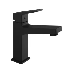 CUBE змішувач для умивальника, Black Matt №1