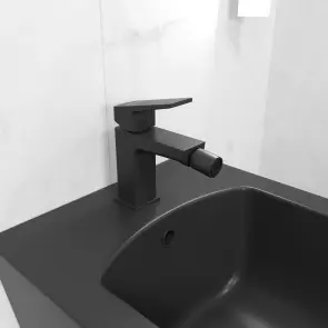 CUBE змішувач для біде, Black Matt №2