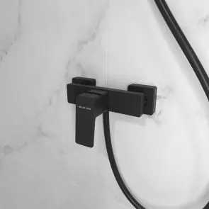 CUBE змішувач для душу, Black Matt №3