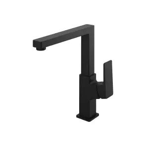 СUBE Kitchen змішувач для кухні Black Matt №1