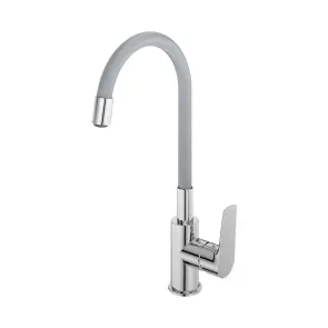 Kitchen Light змішувач для кухні, chrome-grey №1