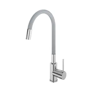 Kitchen Light Pro змішувач для кухні, chrome-grey №1