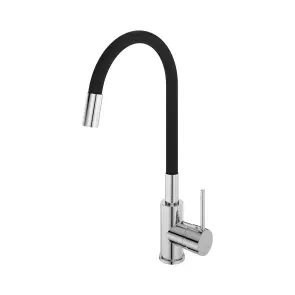 Kitchen Light Pro змішувач для кухні, chrome-black №1