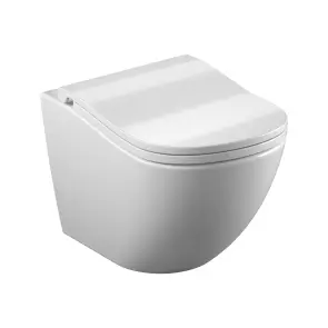 ROUND COMFORT унітаз підвісний з сидінням Soft-close (змив Тоrnado 3.0) №1