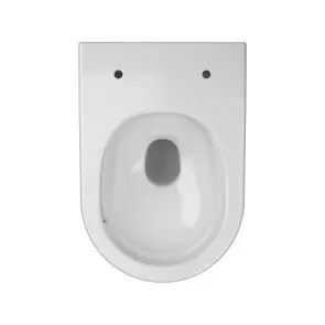 ROUND COMFORT унітаз підвісний з сидінням Soft-close (змив Тоrnado 3.0) №3