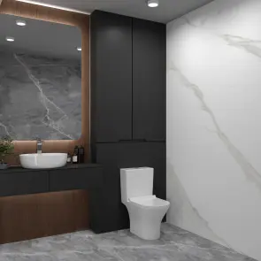 Edge NEW комплект : унітаз підлоговий з сидінням Soft-close + бачок (PRO) №3