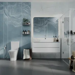 TREND SMART комплект : унітаз підлоговий з сидінням Soft-close + бачок (змив Tornado 3.0) №4