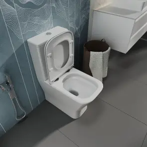 TREND SMART комплект : унітаз підлоговий з сидінням Soft-close + бачок (змив Tornado 3.0) №6