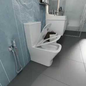 TREND SMART комплект : унітаз підлоговий з сидінням Soft-close + бачок (змив Tornado 3.0) №7