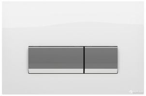 Панель змивання Integro White Glass №1