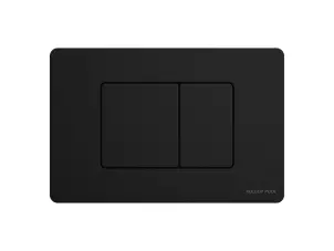 CUBE M панель змиву чорна black matt №1