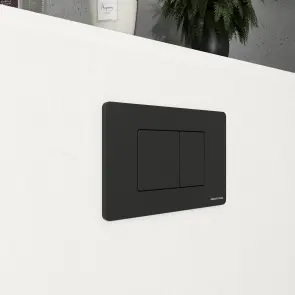 CUBE M панель змиву чорна black matt №2