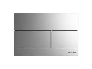 KVADRO M панель змиву polished aluminum №1