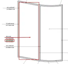 X4Z130E58483 Скло Transparent