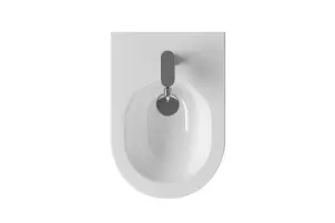 Біде Uni Chrome підвісне Білий №1