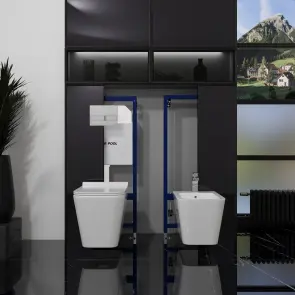Dune bidet інсталяція для біде(залізний корпус з аксесуарами) №3
