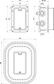 RB 071.50 Вмонтований механізм R-box Multi №3