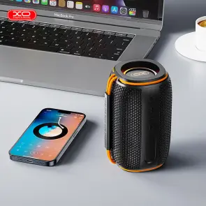 Портативна Акустика XO F57 Bamboo 10W чорна №4