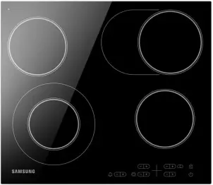 Стеклокерамическая варочная поверхность Samsung NZ64T3516AK/WT №1