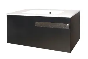 Шкафчик под умывальник Case 900 Black Air-Line №1