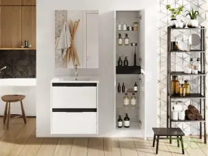Шкафчик с умывальником Alpine Unik 800 A852014606 Roca №2