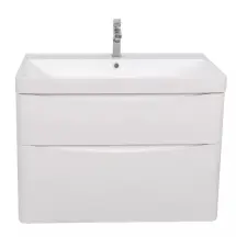 Шафка з умивальником Amerina 75 White Gloss Аква Родос купити в Україні