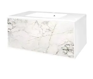 Шафка під умивальник Tile White 800 Balance Stone Air-Line №1