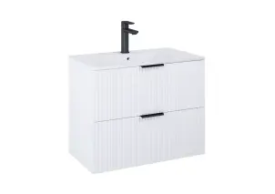 Шкафчик под умывальник Reef 800 White matt A857955529 Roca №1