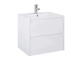 Шафка під умивальник Claudia 600 White Glossy A857794806 Roca