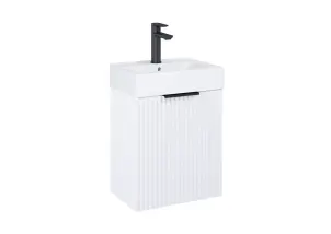 Шкафчик с умывальником Reef 450 White matt A852446529 Roca №1