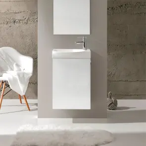 Шкафчик с умывальником Ravell 450 White matt A852448806 Roca №2