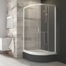 Душова кабіна BLCP4- 90 SABINA Білий TRANSPARENT купить в Киеве