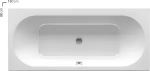 Ванна CITY SLIM 180 x 80 №1