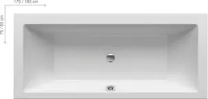 Ванна FORMY 01 SLIM 170 x 75 №1