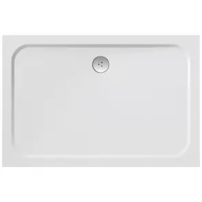 Піддон GIGANT PRO 100x80 CHROME Білий №1